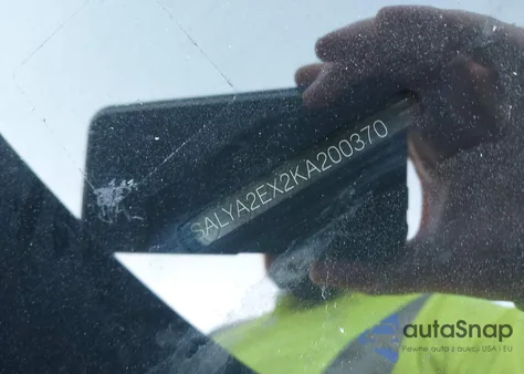 2019 Land Rover Range Rover Velar P250 from USA, damaged, VIN SALYA2EX2KA200370